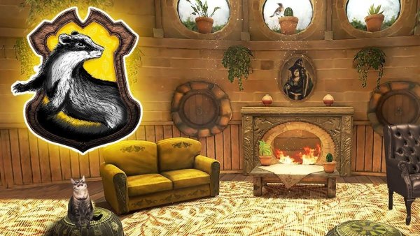 Гарри Поттер комната Пуффендуя