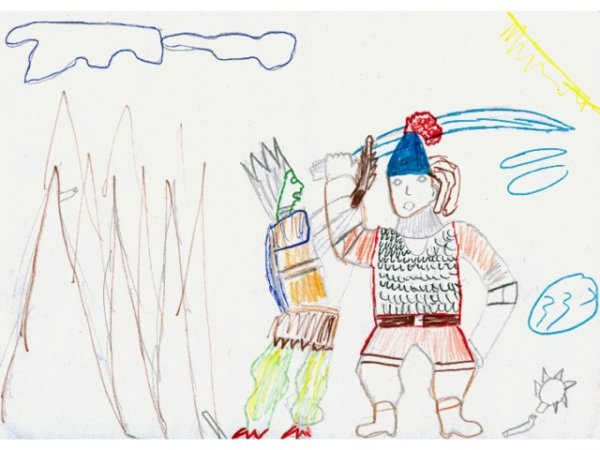 Иллюстрации Эрчимэн Бэргэн