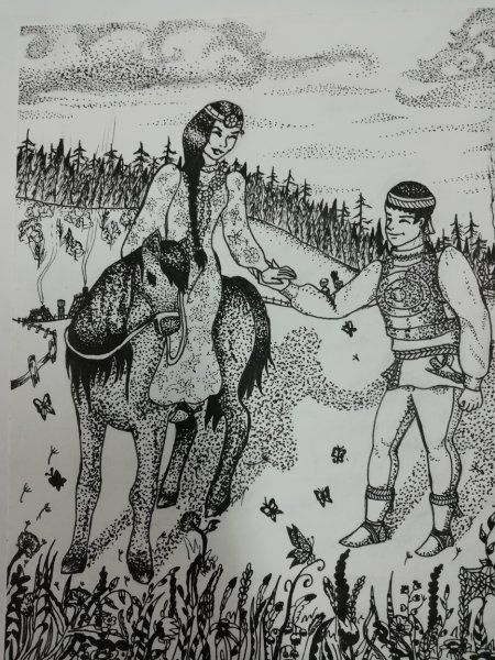 Туйаарыма Куо рисунок