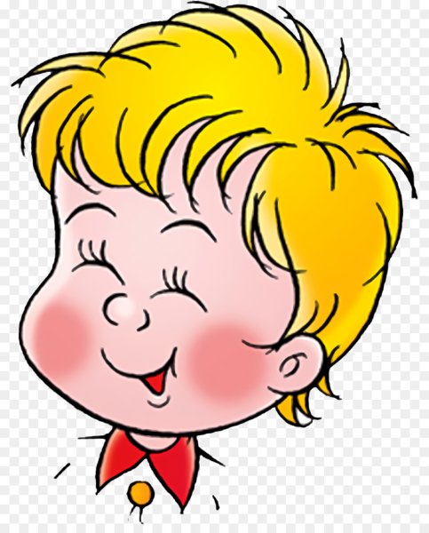 Мультяшные мордашки детей