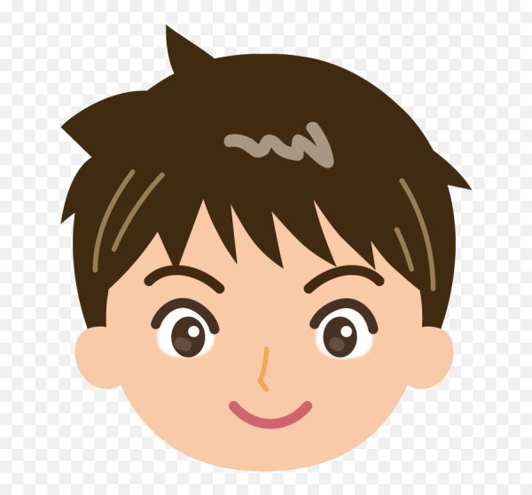 Лицо мальчика для детей