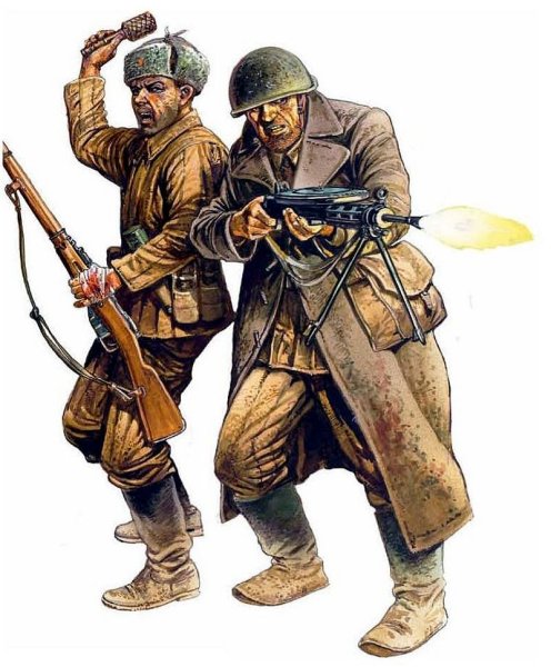 Пехота второй мировой РККА