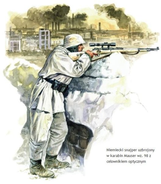 Рисунок снайпера второй мировой