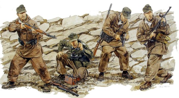 Горные стрелки 1/35 Дрэгон