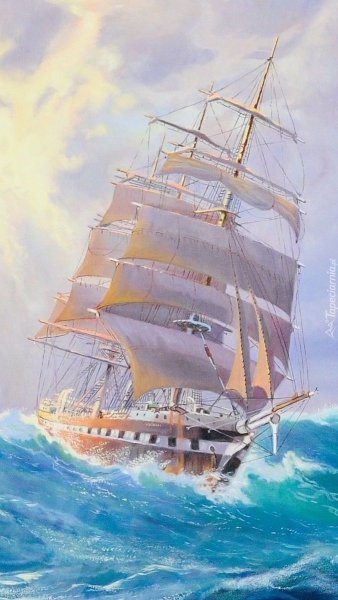 40x50 GX 693 парусник