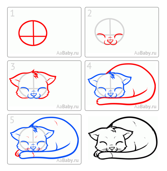 Кот для рисования