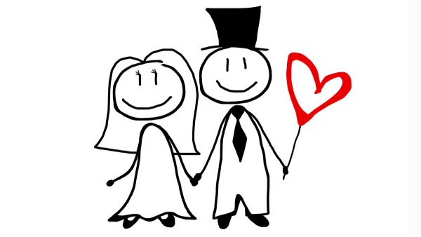 Рисунок на годовщину свадьбы