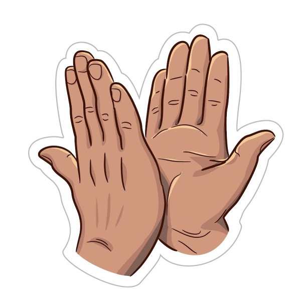 Приветствие ладошками