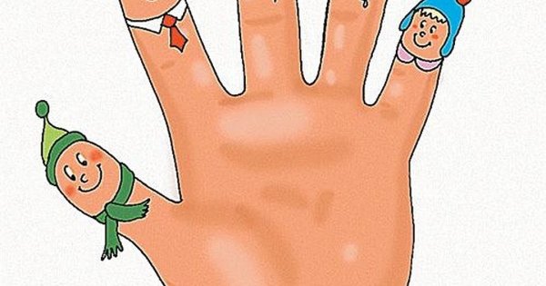 Ладонь рисунок