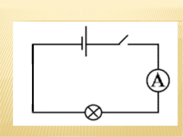 Элементарная схема электрической цепи