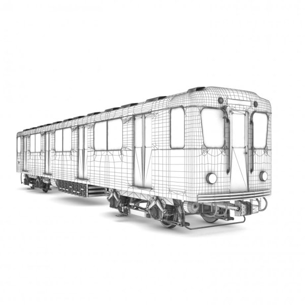 Вагон типа ЕМА 502 чертеж