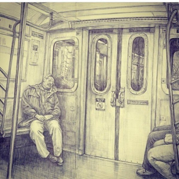 Зарисовки в метро