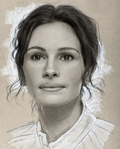 Джонни Депп портрет