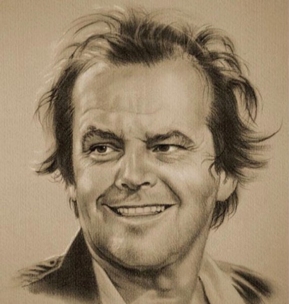 Пол Уокер портрет карандашом