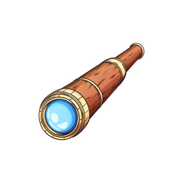 Подзорная труба вектор