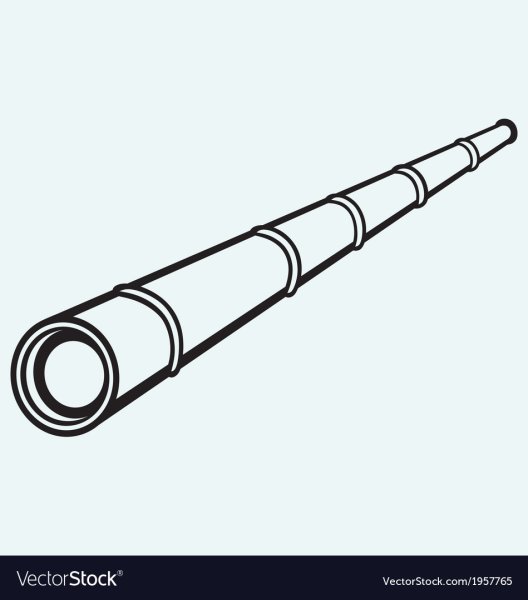 Подзорная труба раскраска