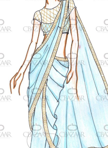 Женский костюм древней Индии