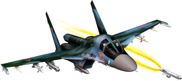 Су-34 бомбардировщик арт