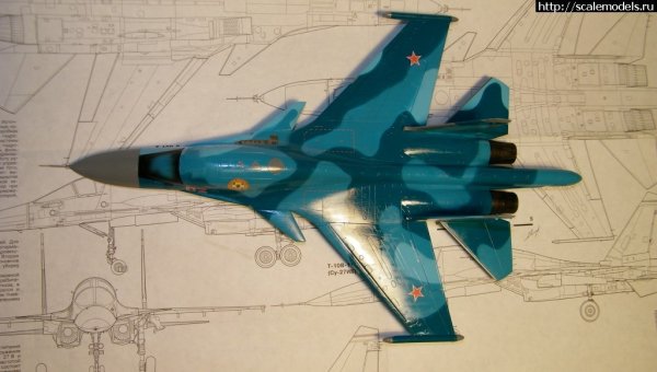 Самолет Су 34 рисунок