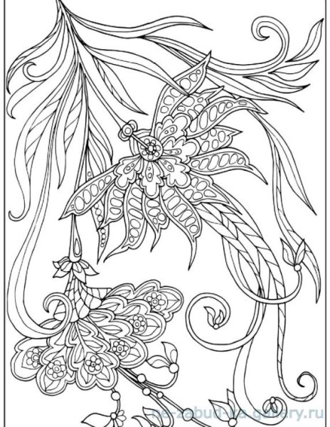 Фантазийные раскраски