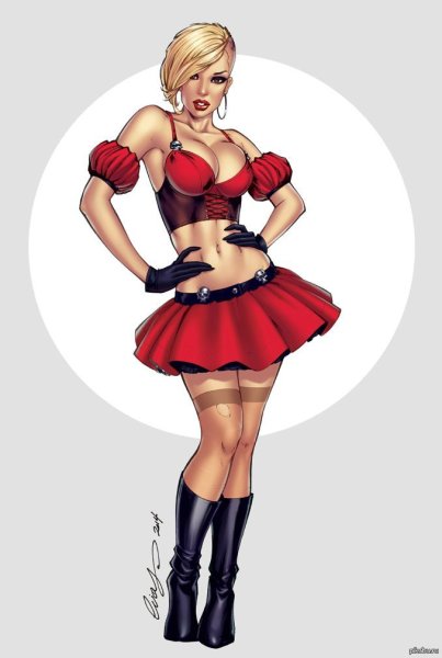 Секси девушки для срисовки