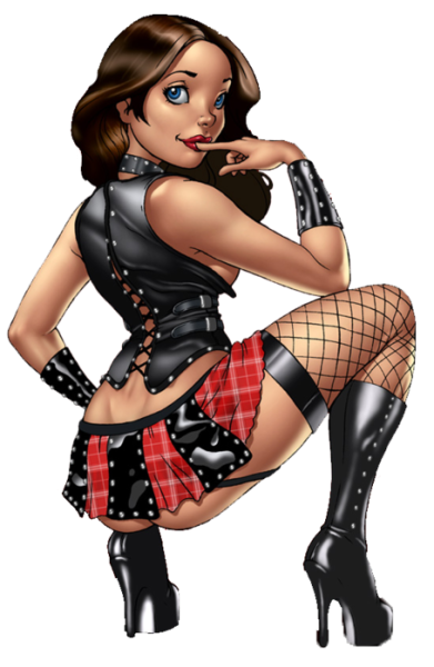 Мультяшные красотки