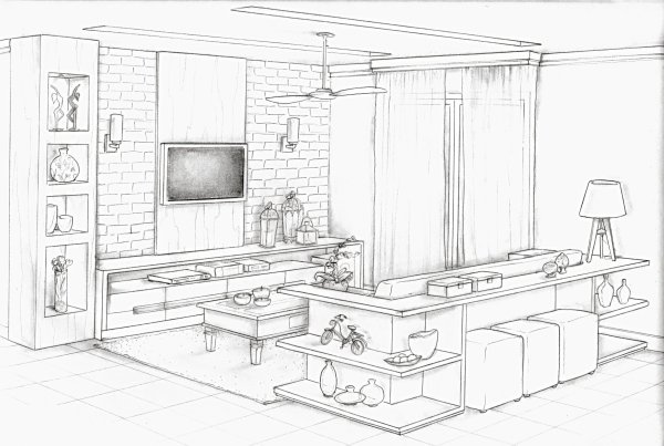 Интерьер для рисования