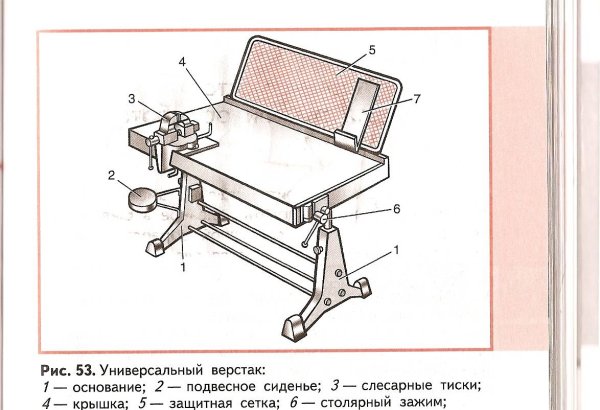 Столярный верстак Feestool чертёж