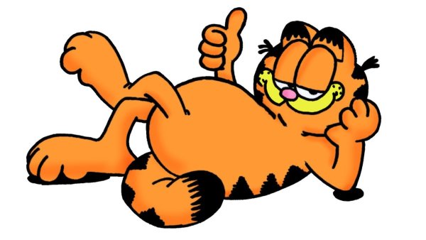 Наклейка кот Гарфилд