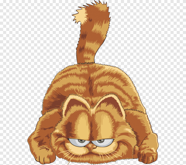 Гарфилд нарисовать