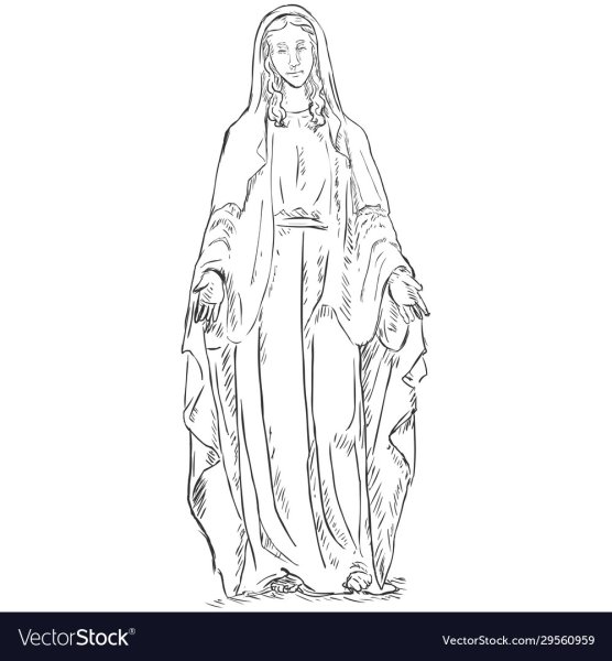 Аве Мария иллюстрация