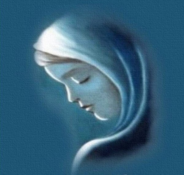 Аве Мария рисунок