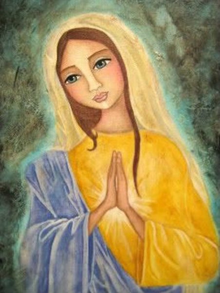 Аве Мария рисунок