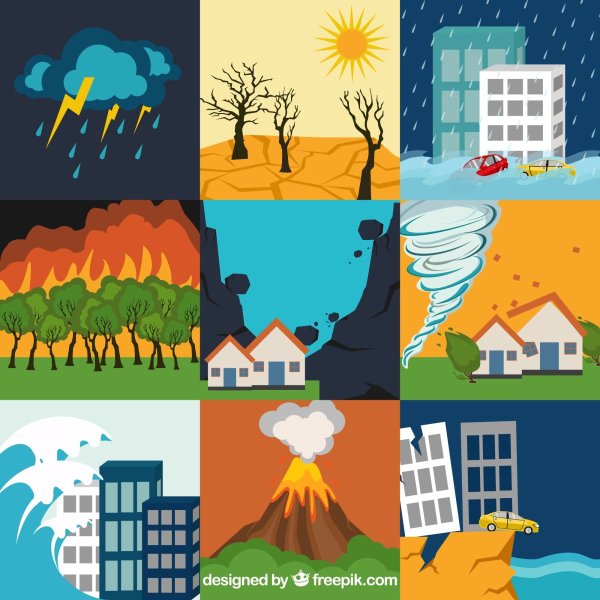 Природные катастрофы для детей