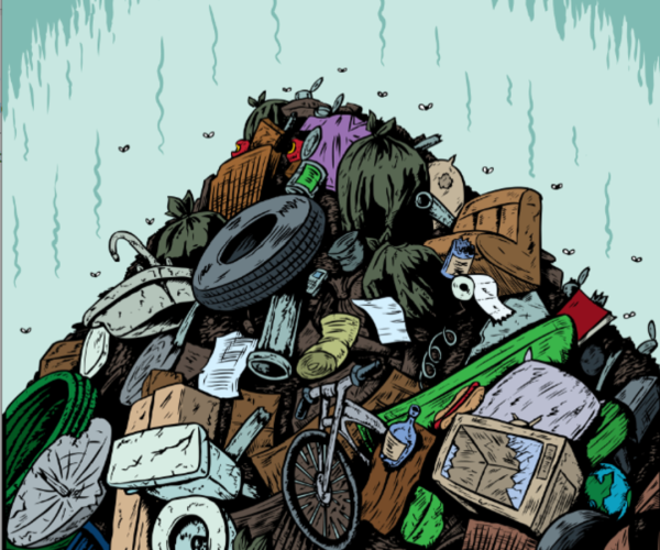 Нарисованная свалка