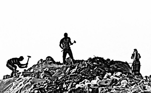 Гора мусора