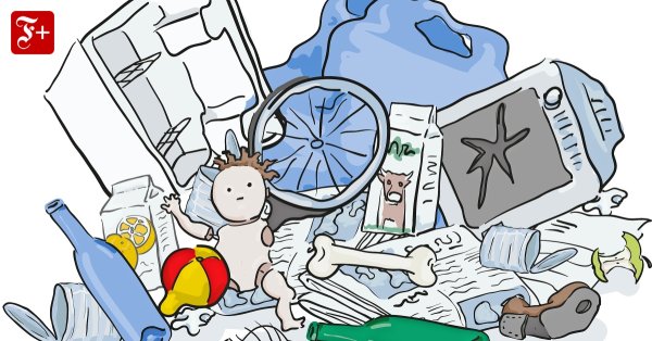 Куча мусора рисунок