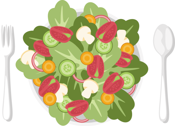 Векторный салат