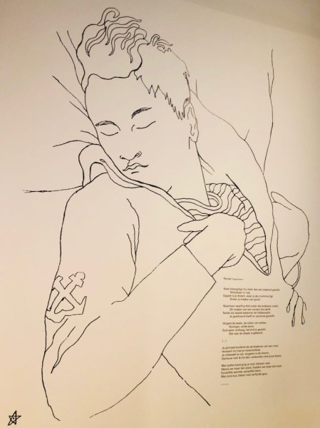 Жан Кокто Графика