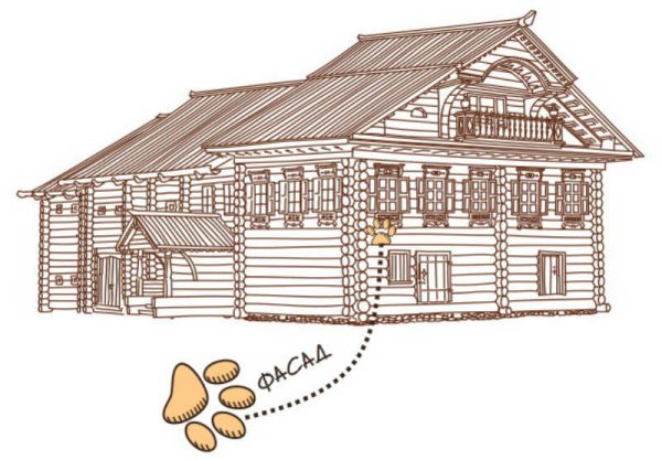 Билибин русская деревня