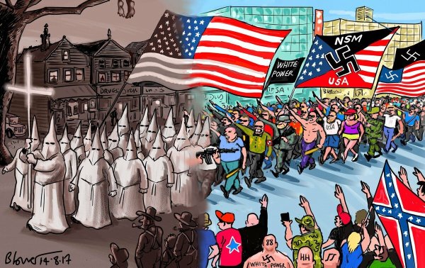 Американская демократия карикатура