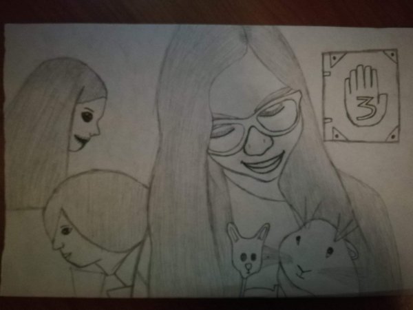 Соня непета страшилки нарисовать