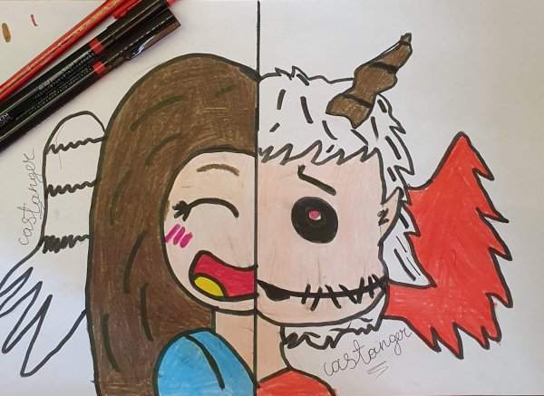 Рисунки из непета страшилки