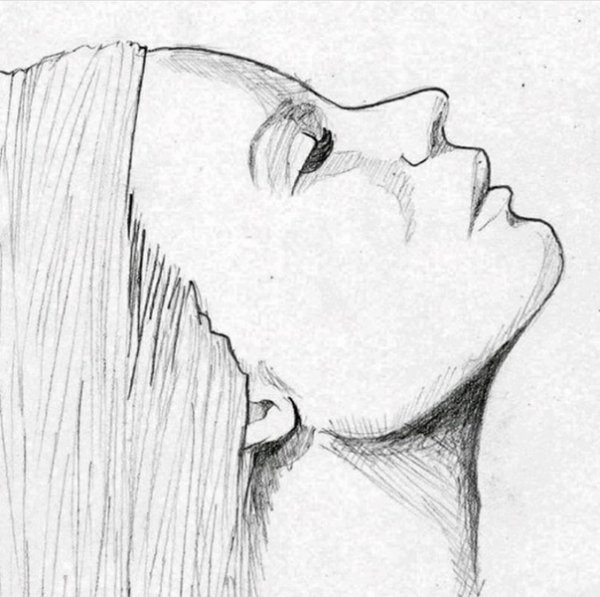 Портрет в профиле легкий