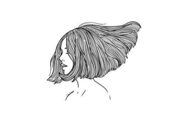 Девушка рисунок