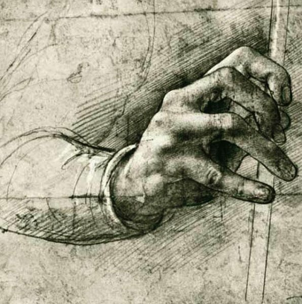 Микеланджело Сотворение Адама