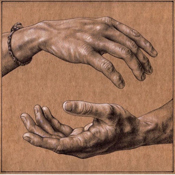 Микеланджело Сотворение Адама Наброски