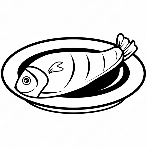 Блюдо "рыба"