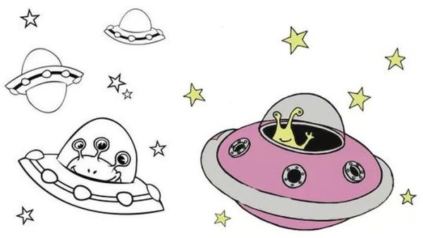 НЛО детские рисунки