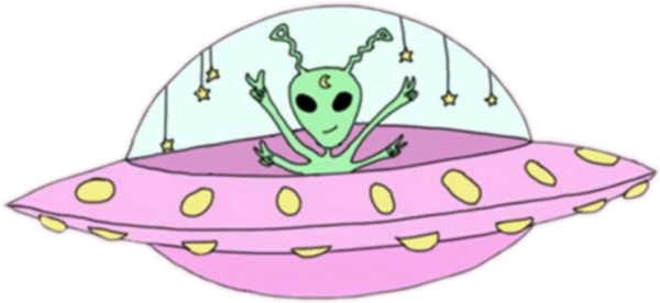 НЛО розовое